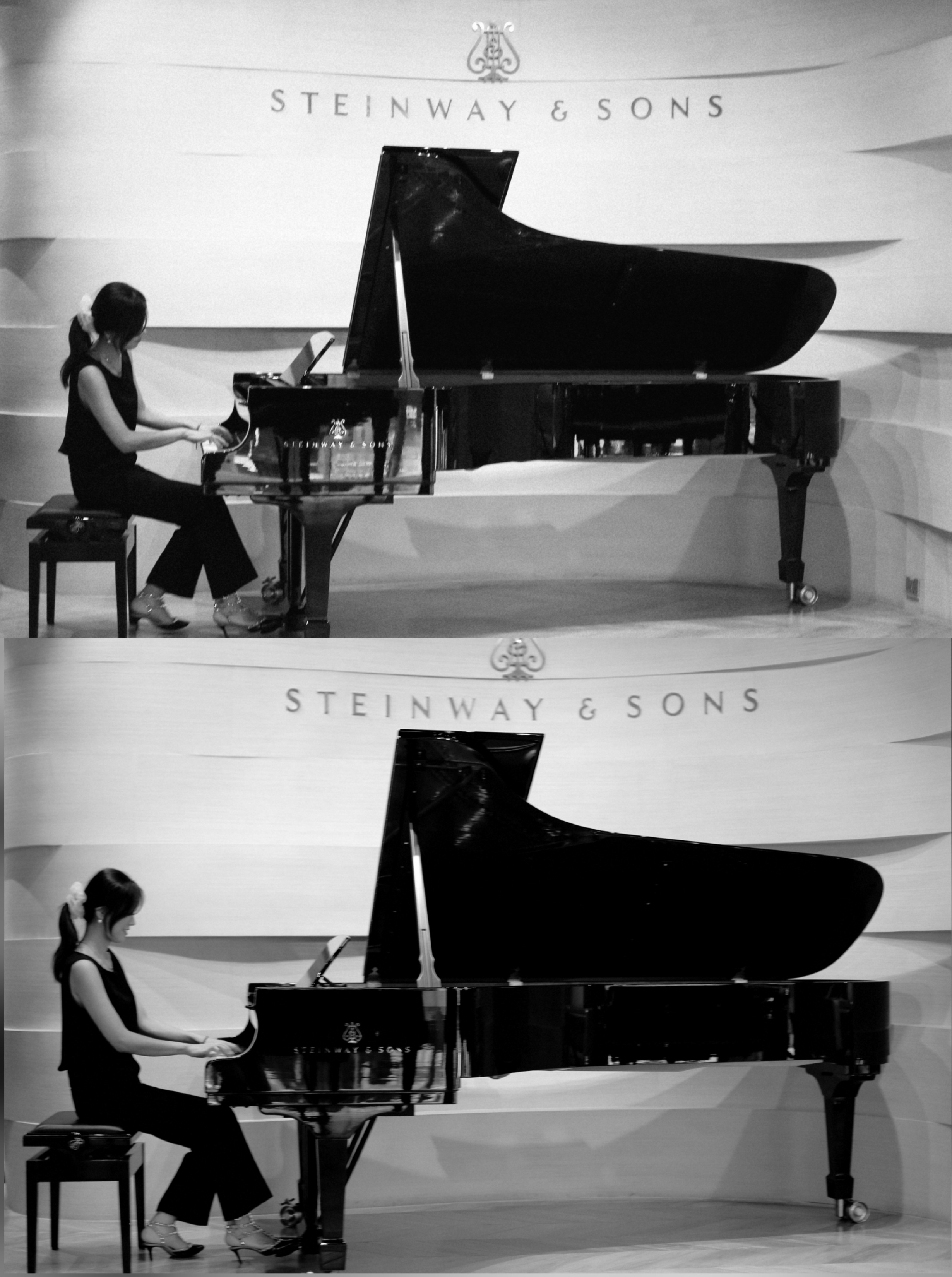 Jimin Han performing